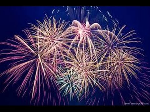 салют на день рождения фото