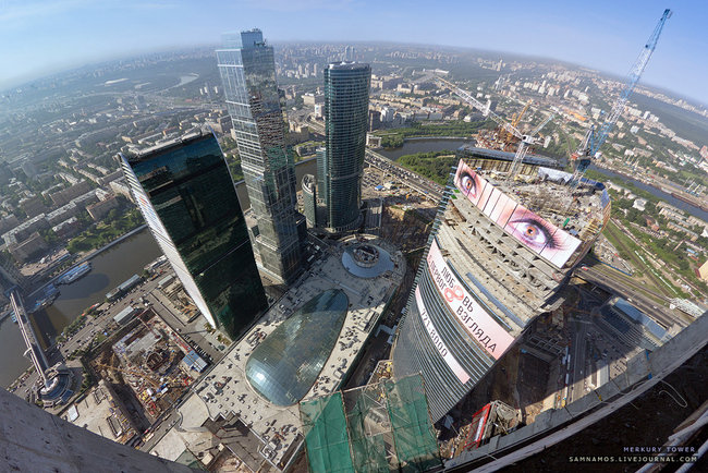 башни москва сити фото