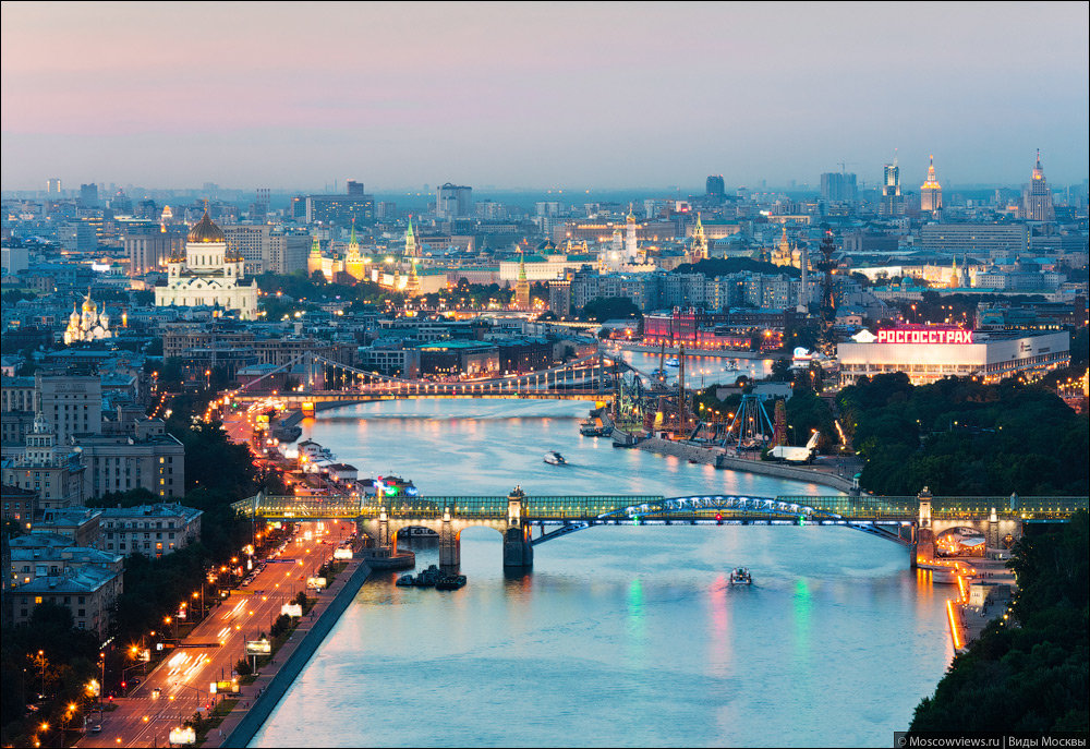 москва красивая фото