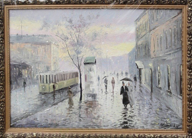картины маслом питер фото