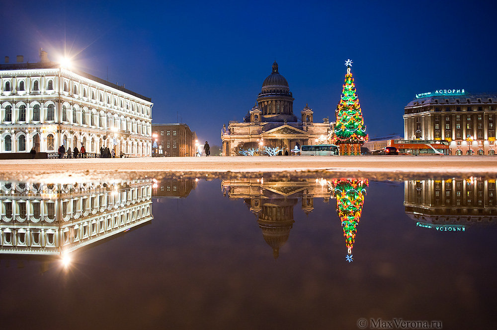санкт петербург новый год фото