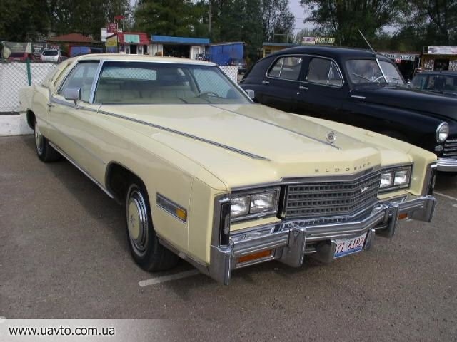 cadillac eldorado 1978 фото