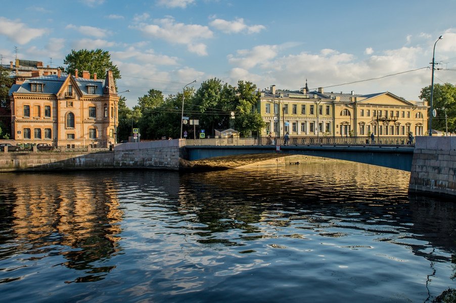 храповицкий мост в санкт-петербурге фото