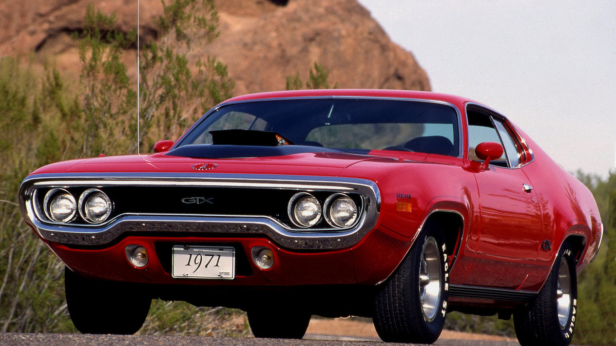 plymouth roadrunner gtx 1971 фото