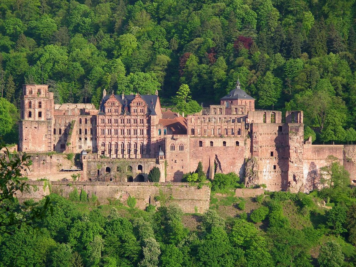 гейдельбергский замок гейдельберг фото