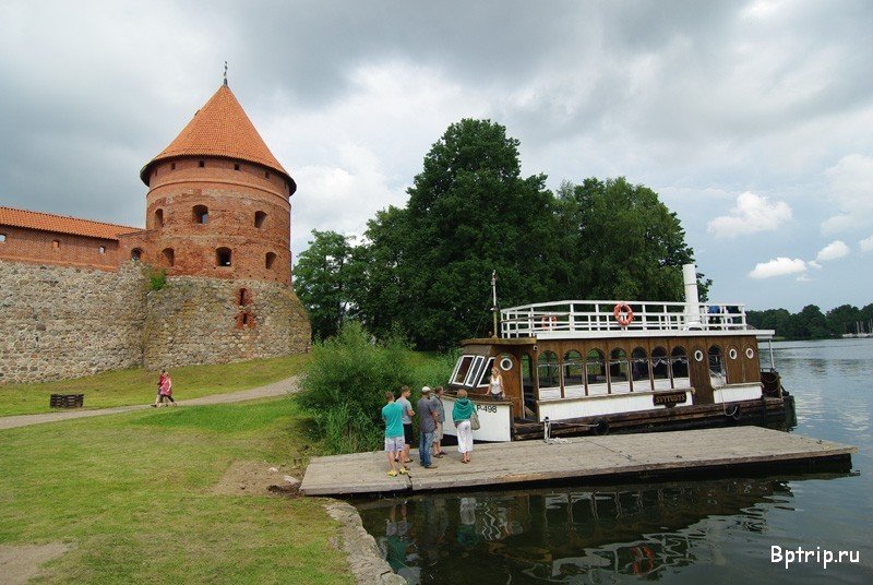 замок тракай в литве фото