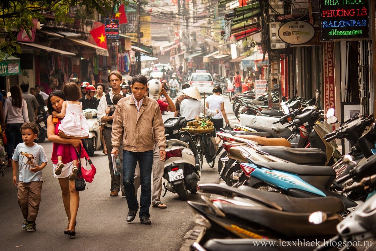Вьетнам город люди картинки