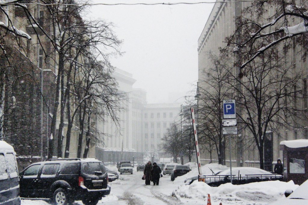 госдума здание зима фото