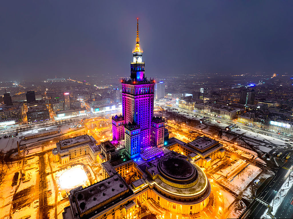 варшава сталинская высотка фото