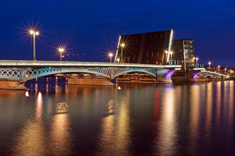 благовещенский мост фото