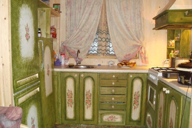 кухня в стиле прованс фото