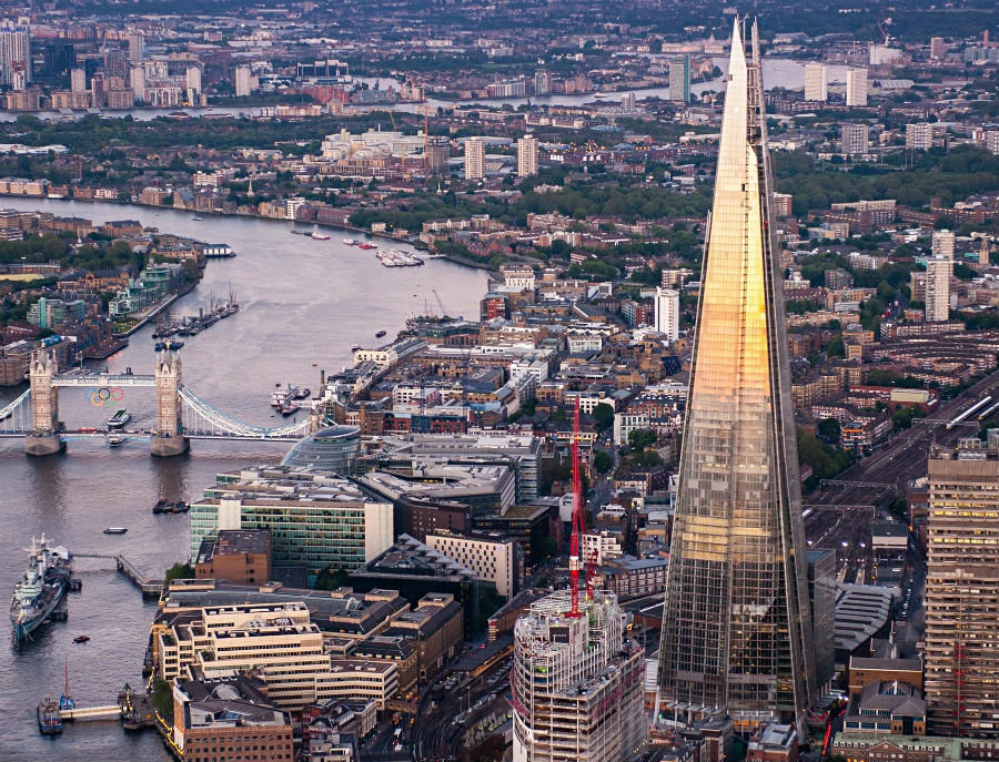 the shard в лондоне фото