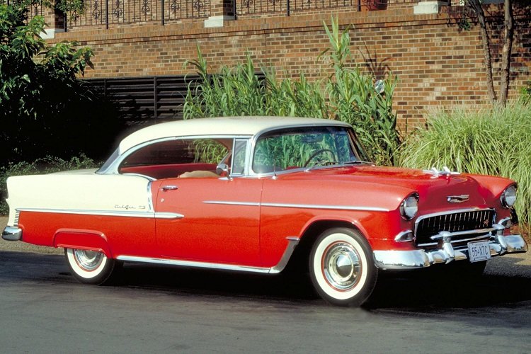 chevrolet bel air 1955 фото