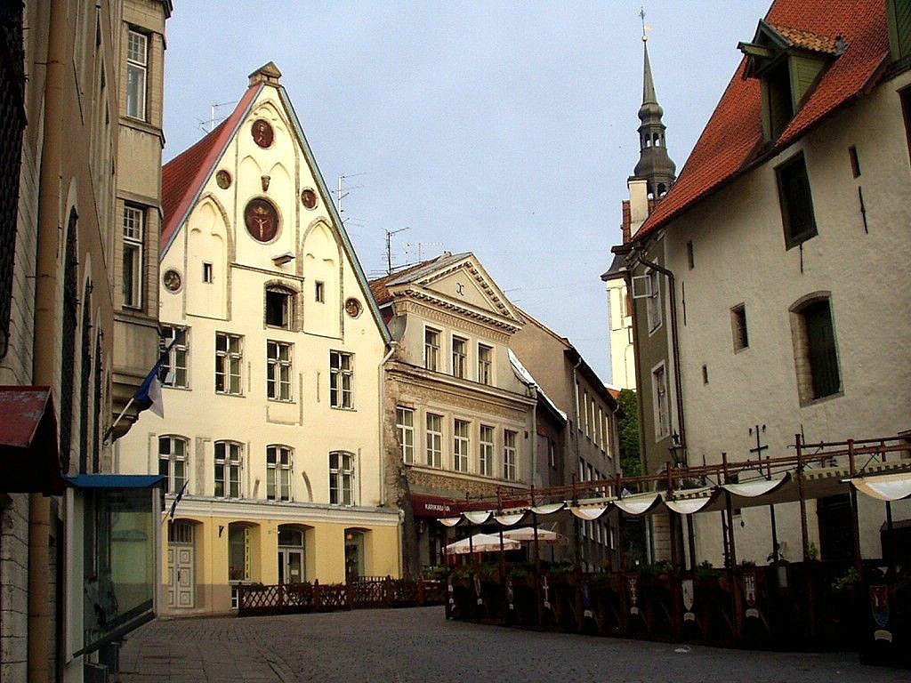 старый город таллин фото