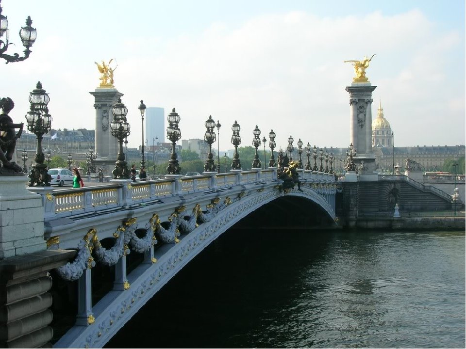 мост александра iii (pont alexandre iii) фото