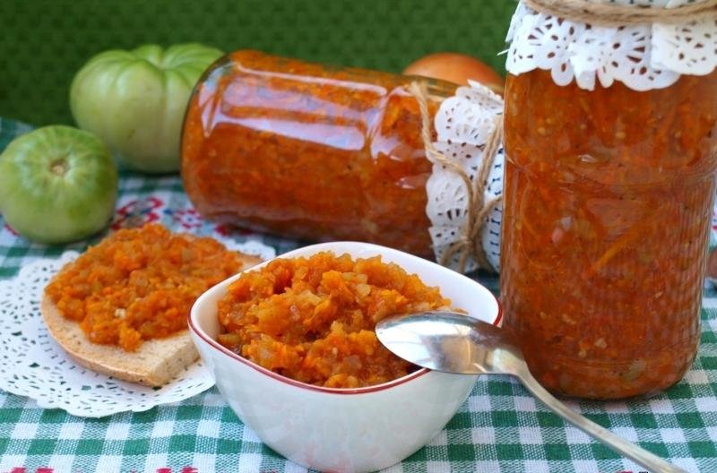 кабачковая икра фото