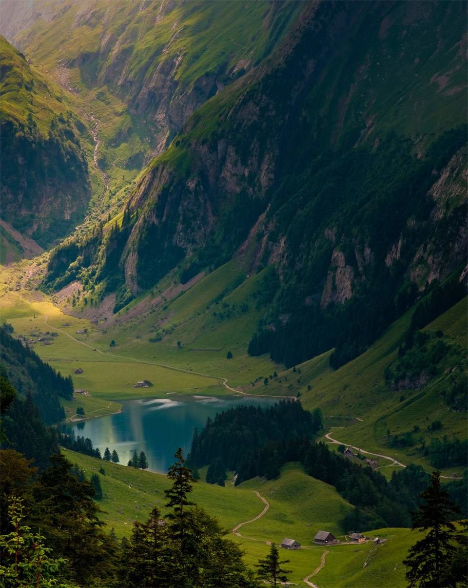 швейцария озеро зееальп швейцария фото