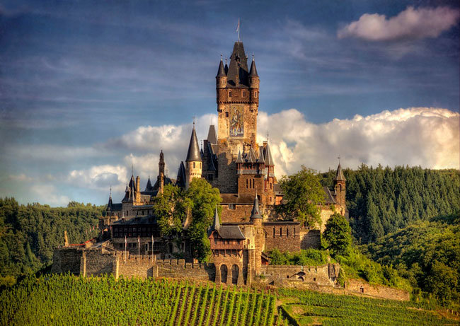 замок кохем германия фото