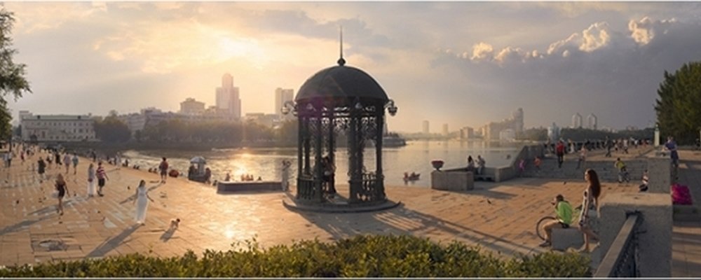 набережная плотинка екатеринбург фото