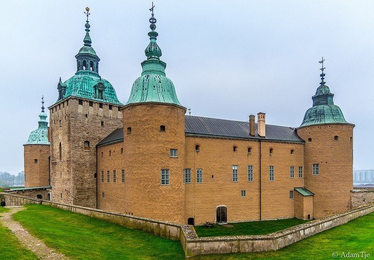 кальмарский замок швеция фото