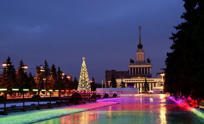 вднх каток фото