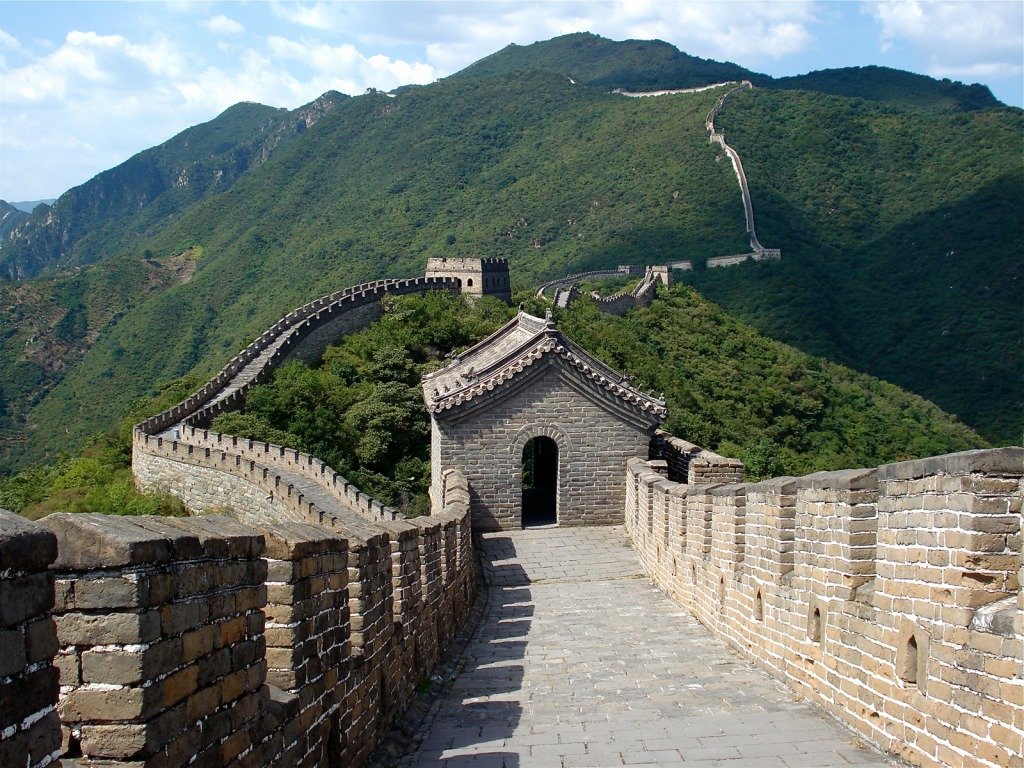великая китайская стена китай фото