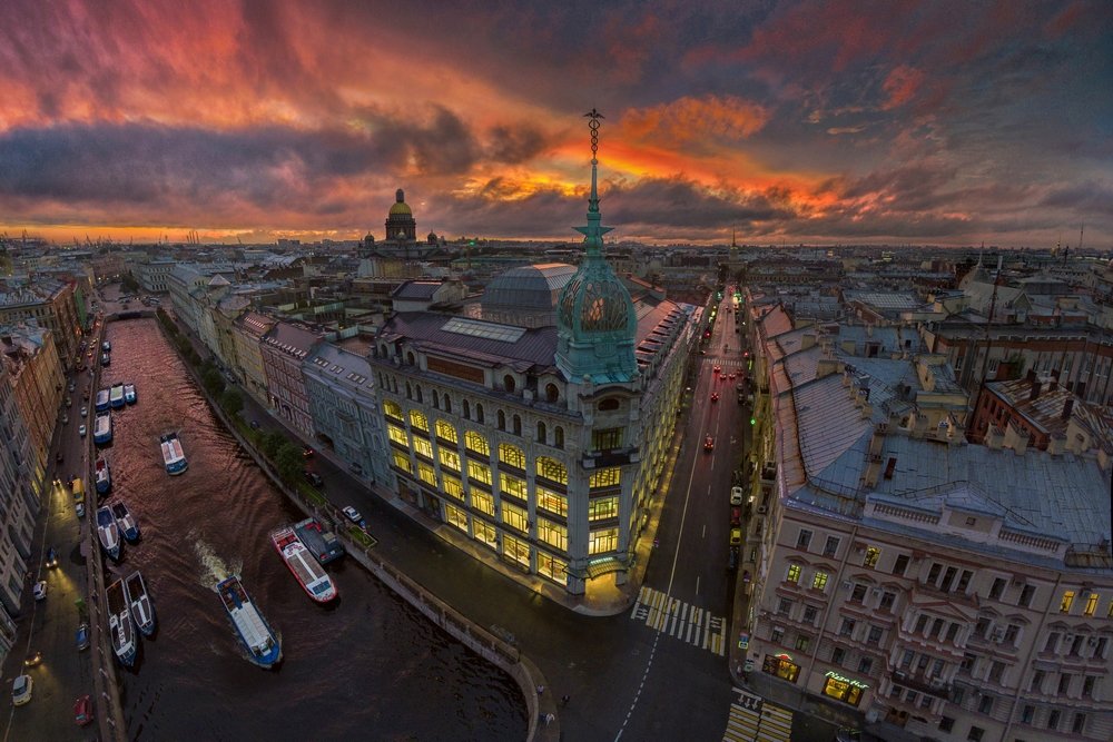 вечерний санкт петербург фото