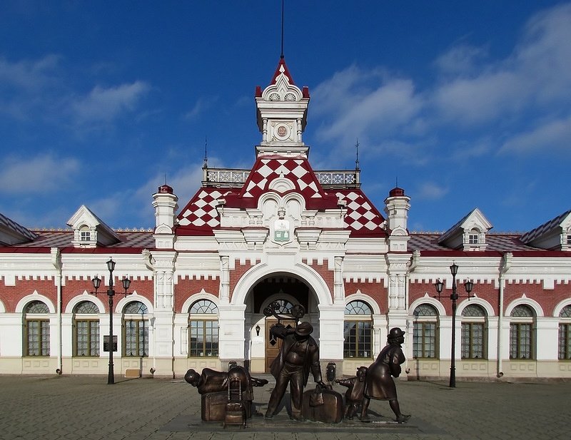 старый железнодорожный вокзал екатеринбург фото