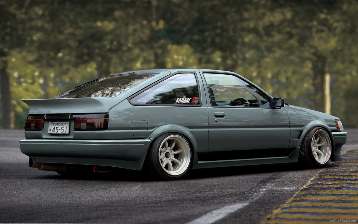 toyota ae86 фото