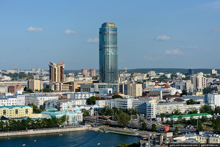 небоскрёб высоцкий екатеринбург фото