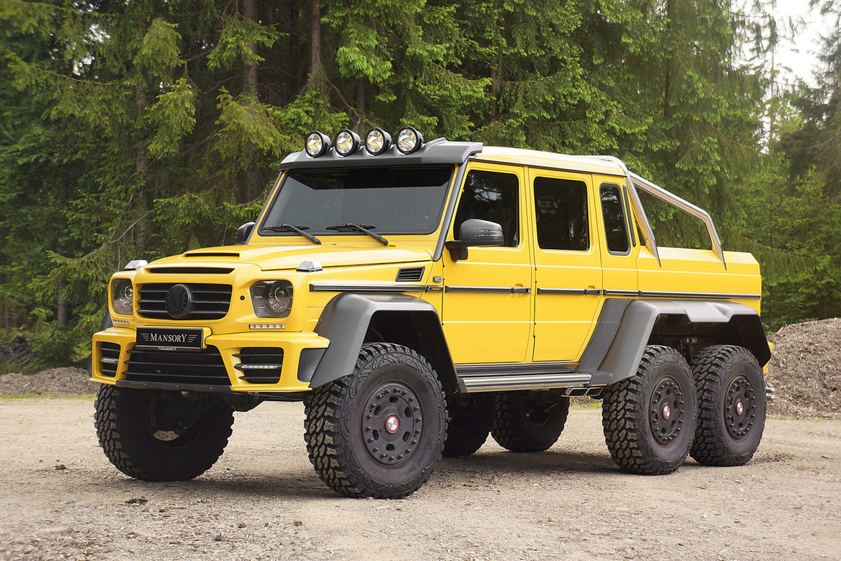 Mansory создало внедорожник для олигархов Gronos G 63 AMG...