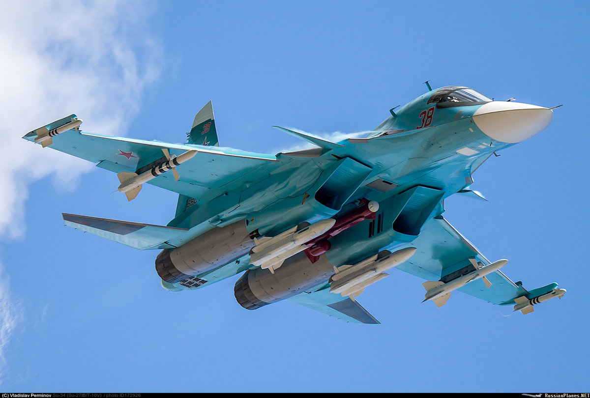 истребитель бомбардировщик су 34 фото