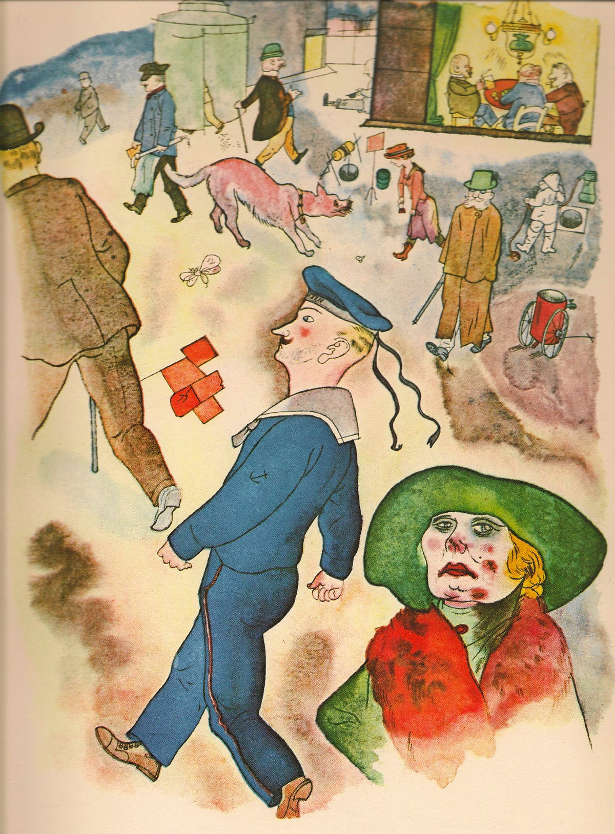 георг гросс (нем. george grosz) (1893 - 1959) фото