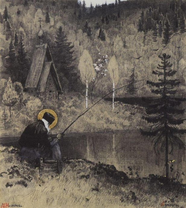 михаил васильевич нестеров the hermit фото