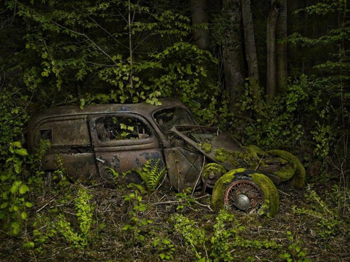 заброшенные автомобили фото