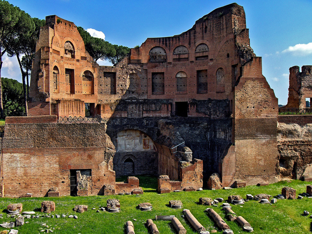 палатинский холм в риме фото