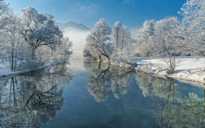 зимние пейзажи фото