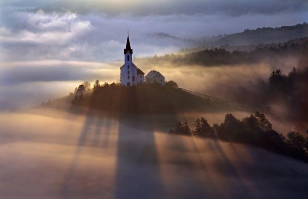 туманные пейзажи фото