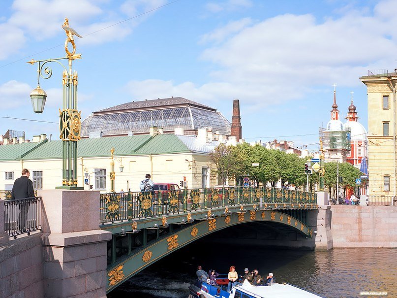пантелеймоновский мост в санкт петербурге фото