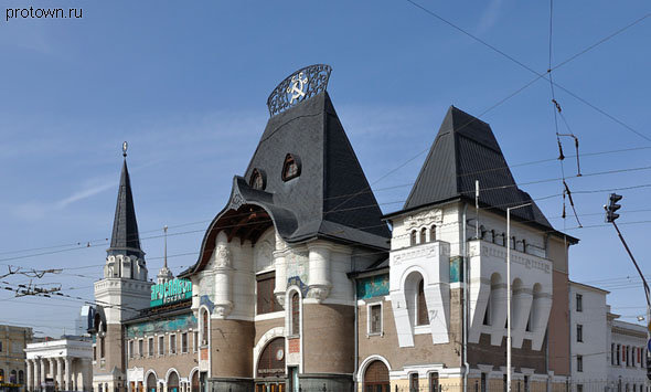 шехтель ярославский вокзал фото