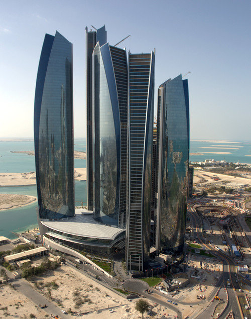 etihad towers фото