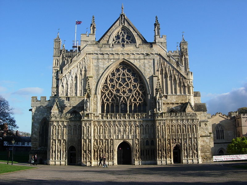 exeter cathedral фото