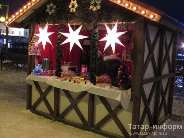 Новогодняя ярмарка в Старо-Татарской слободе