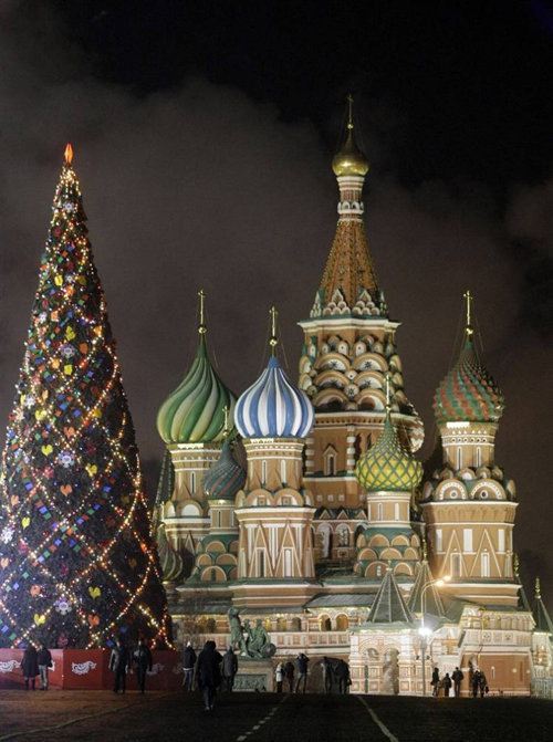 кремлевская елка фото