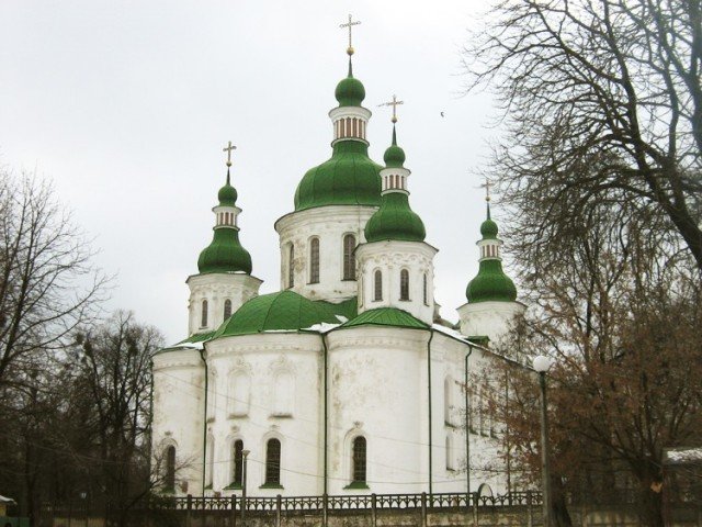кирилловская церковь в киеве фото