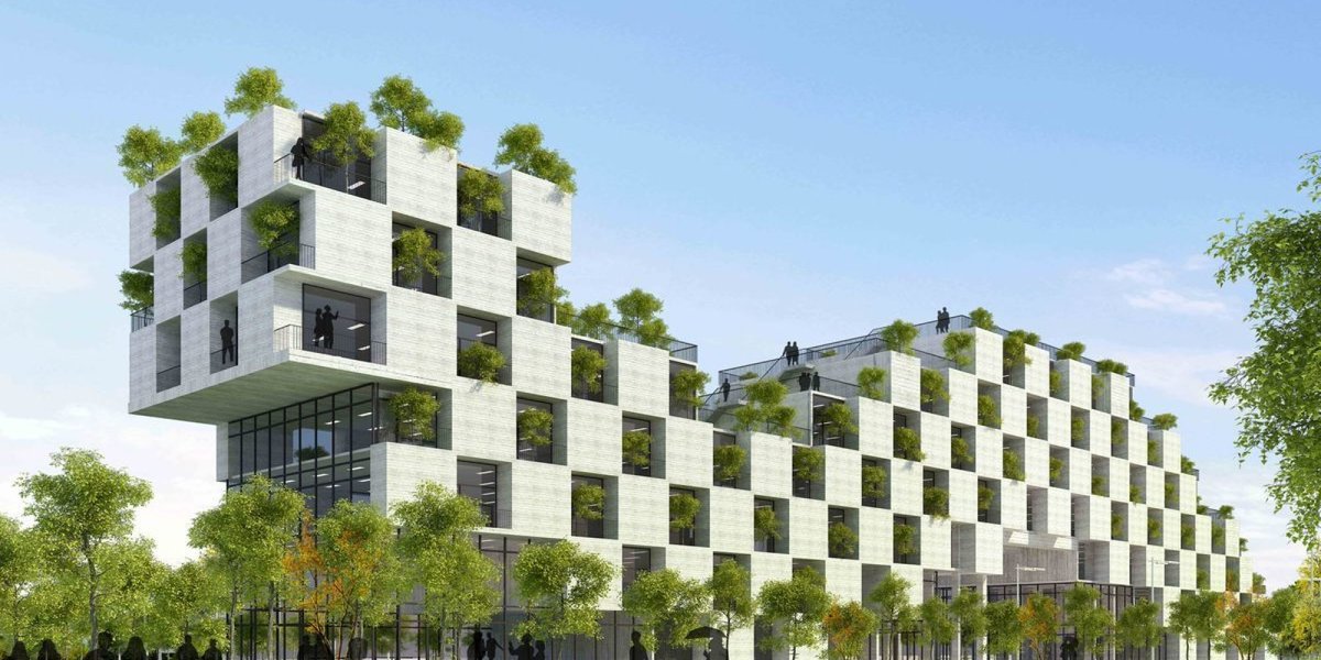 школа fpt technology building, вьетнам. фото