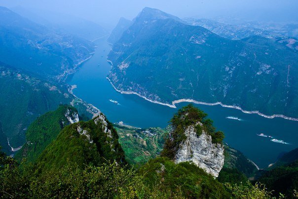 янцзы китай в горах фото