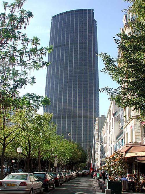 башня монпарнас в париже фото