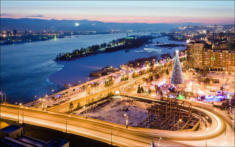 сибирский город красноярск фото