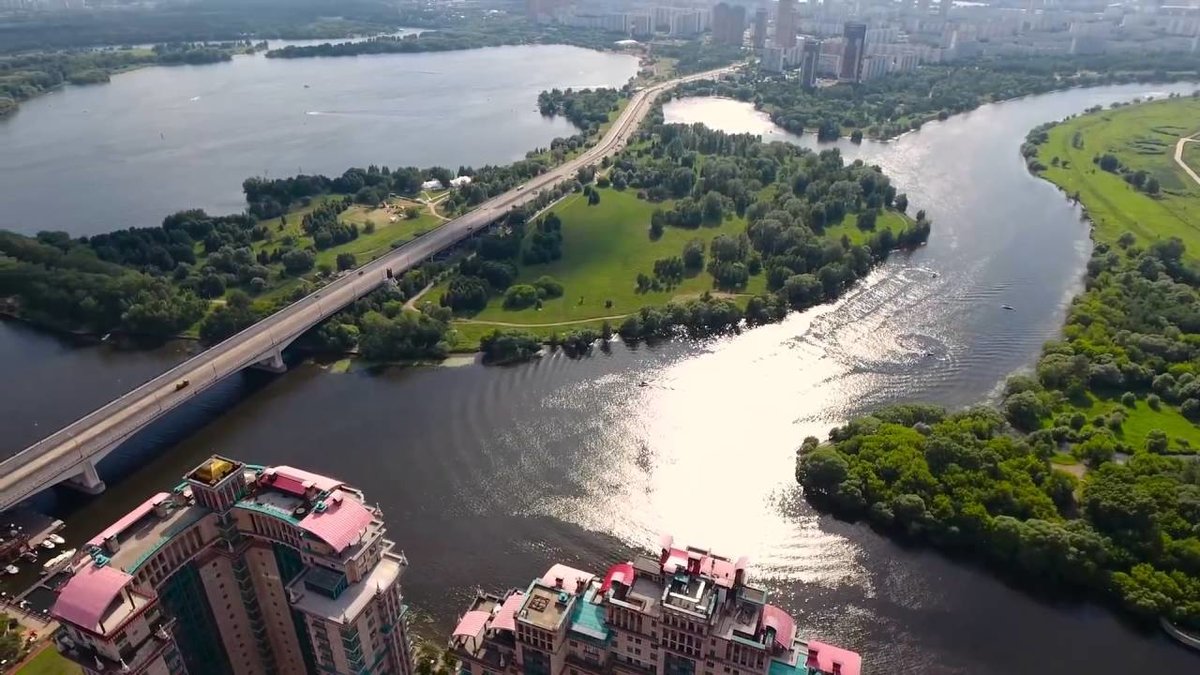 москва река фото
